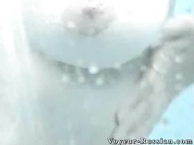 Женская волосатая пизда в переодевалке