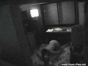 Ночное видео со скрытой камеры