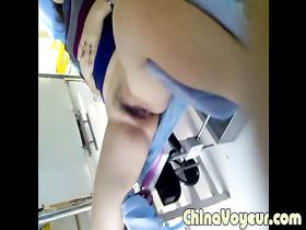 Китаянка у гинеколога на приеме