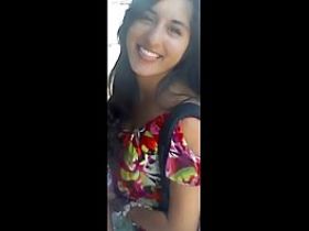 Молоденькая армянка с большими сиськами попалась на скрытую камеру отчима